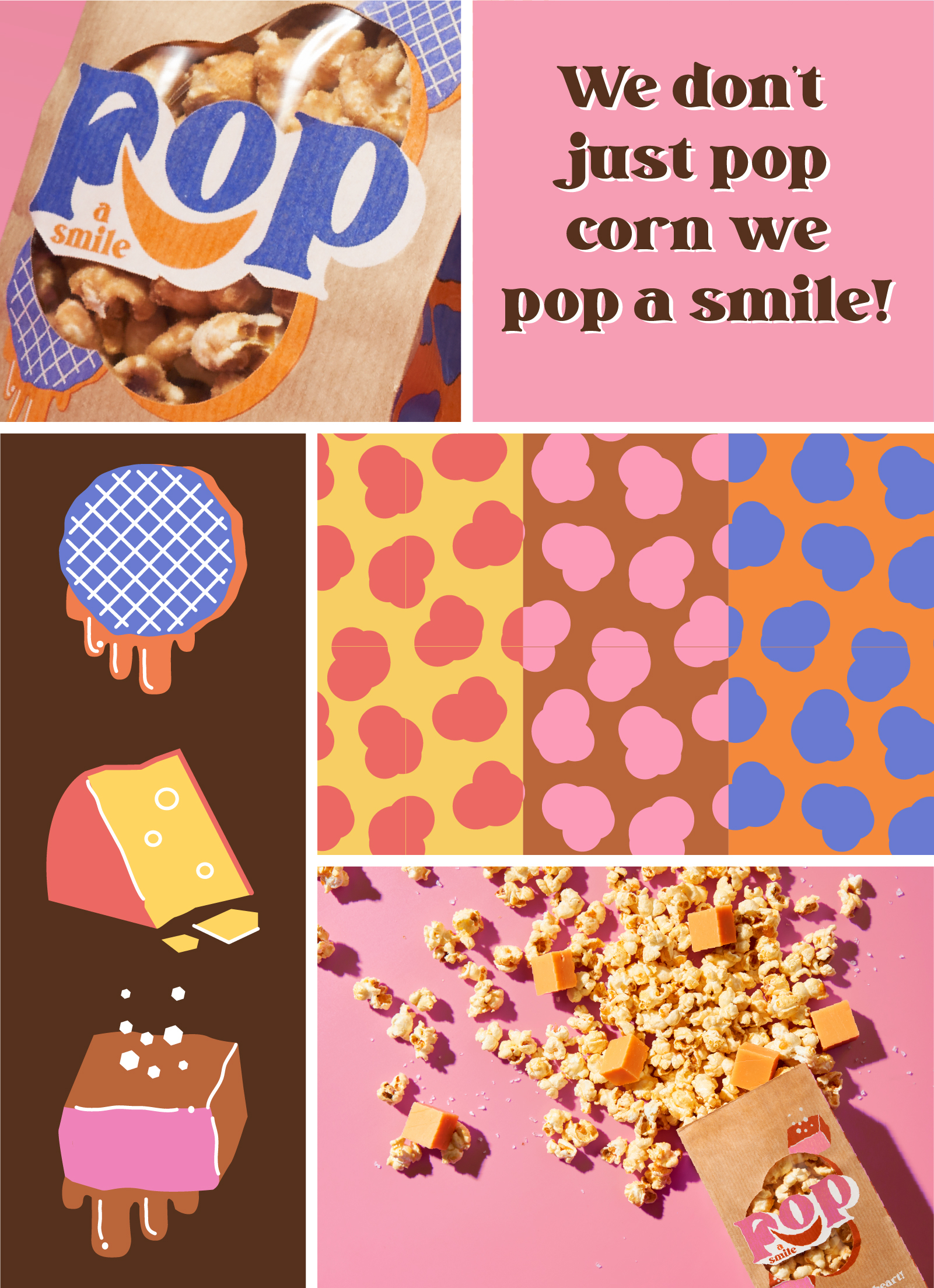 Pop a Smile packaging design