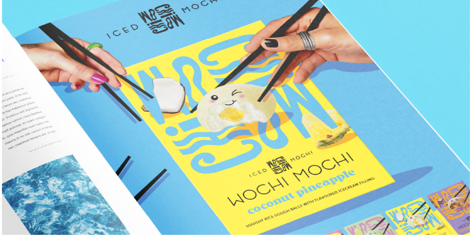 Wochi Mochi package design by Brum