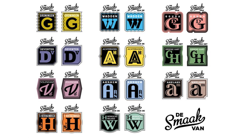 Streek logo variaties 2